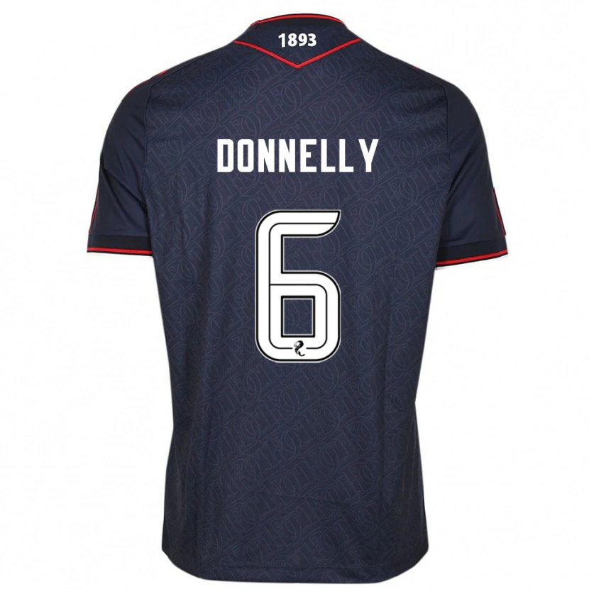 Danxen Homem Camisola Aaron Donnelly #6 Azul Marinho Branco Principal 2025/26 Camisa Brasil