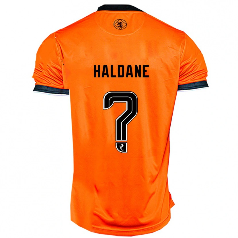Danxen Homem Camisola Lewis Haldane #0 Laranja Preto Principal 2025/26 Camisa Brasil