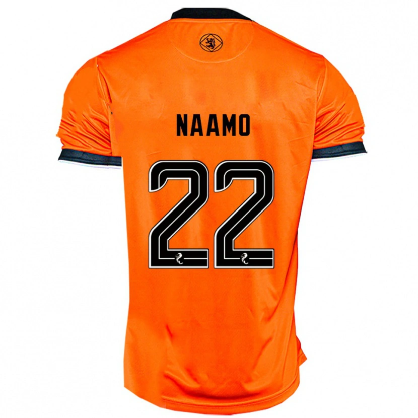 Danxen Homem Camisola Dario Naamo #22 Laranja Preto Principal 2025/26 Camisa Brasil