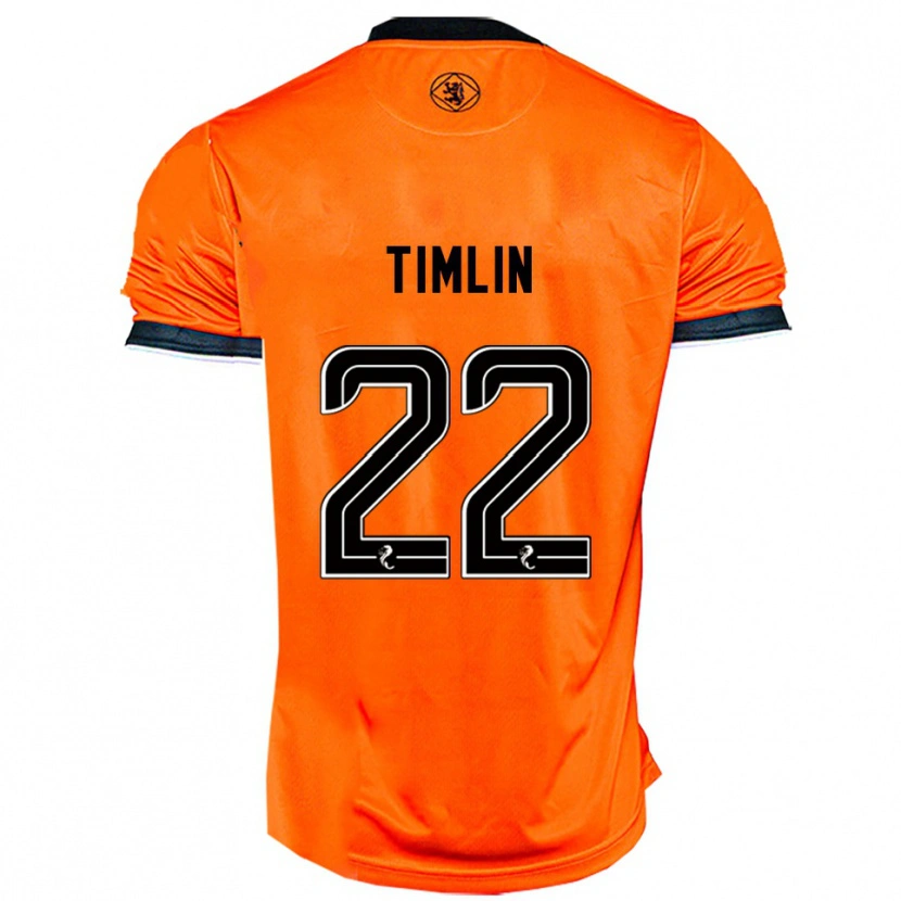Danxen Homem Camisola Sophie Timlin #22 Laranja Preto Principal 2025/26 Camisa Brasil