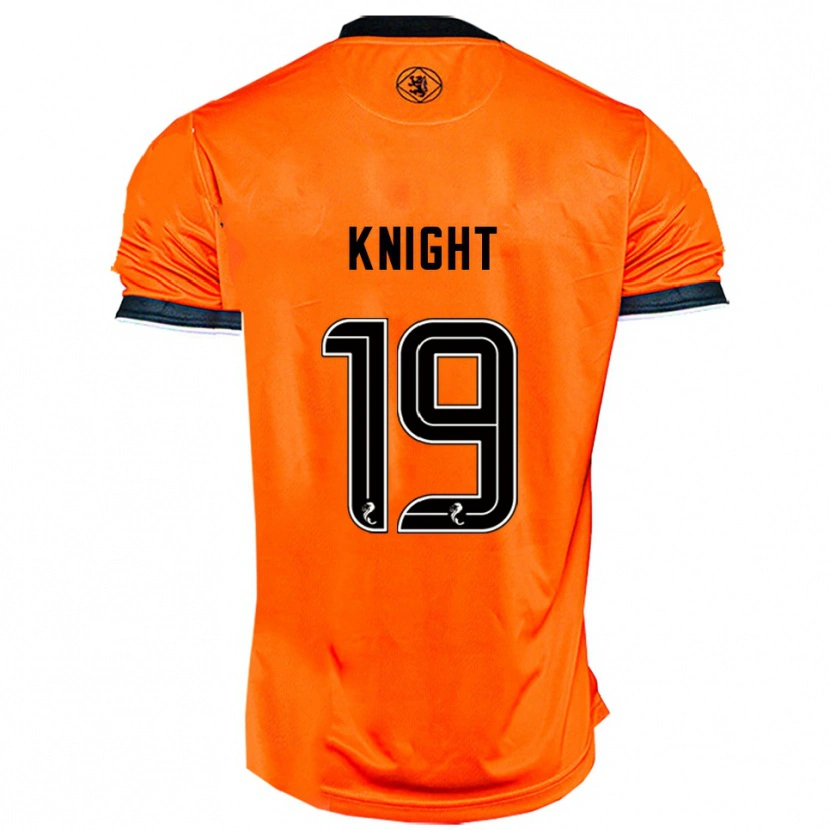 Danxen Homem Camisola Maya Knight #19 Laranja Preto Principal 2025/26 Camisa Brasil