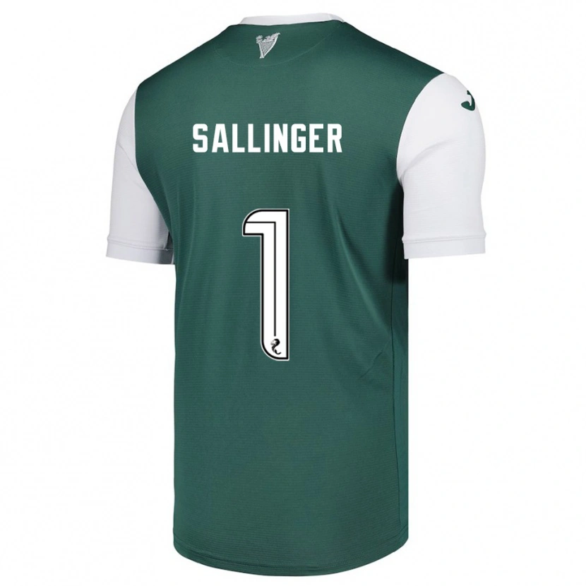 Danxen Homem Camisola Raphael Sallinger #1 Verde Branco Principal 2025/26 Camisa Brasil