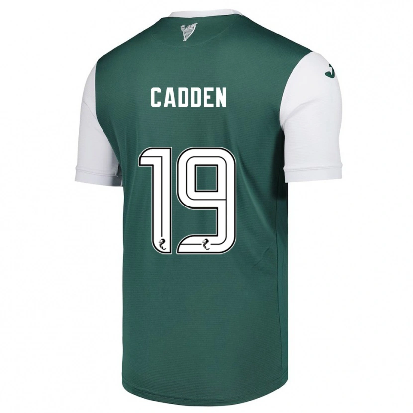Danxen Homem Camisola Nicky Cadden #19 Verde Branco Principal 2025/26 Camisa Brasil