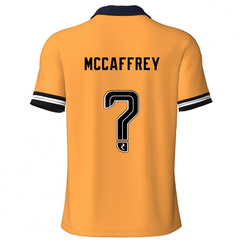 Danxen Homem Camisola Matthew Mccaffrey #0 Amarelo Preto Principal 2025/26 Camisa Brasil