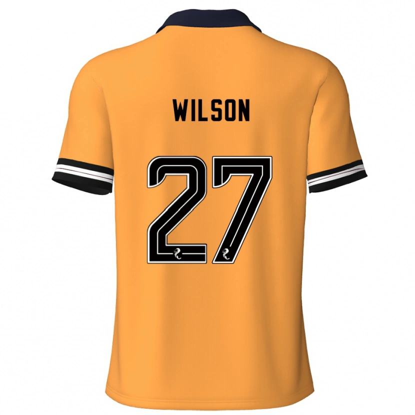 Danxen Homem Camisola Danny Wilson #27 Amarelo Preto Principal 2025/26 Camisa Brasil