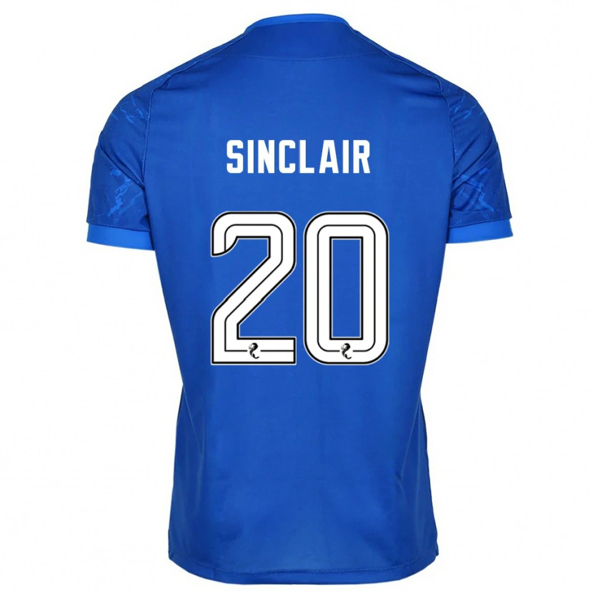 Danxen Homem Camisola Ross Sinclair #20 Azul Branco Principal 2025/26 Camisa Brasil
