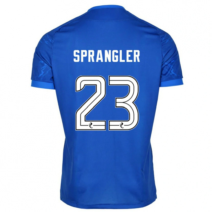 Danxen Homem Camisola Sven Sprangler #23 Azul Branco Principal 2025/26 Camisa Brasil