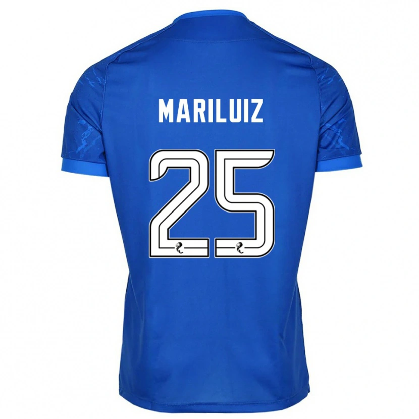 Danxen Homem Camisola Mariluiz Sanchez #25 Azul Branco Principal 2025/26 Camisa Brasil