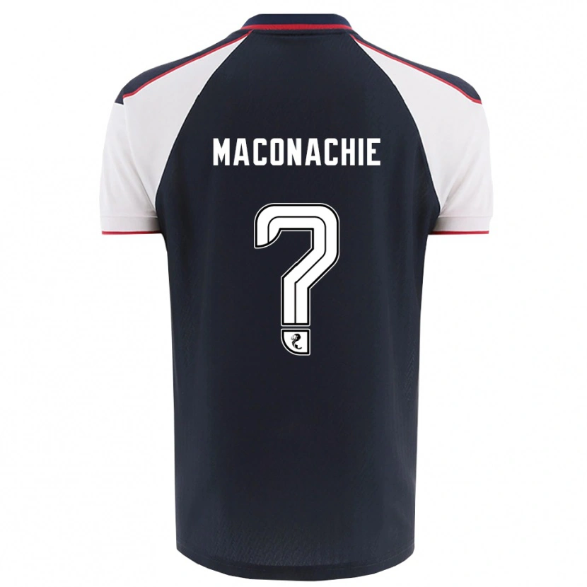 Danxen Homem Camisola Charlotte Maconachie #0 Azul Marinho Branco Principal 2025/26 Camisa Brasil