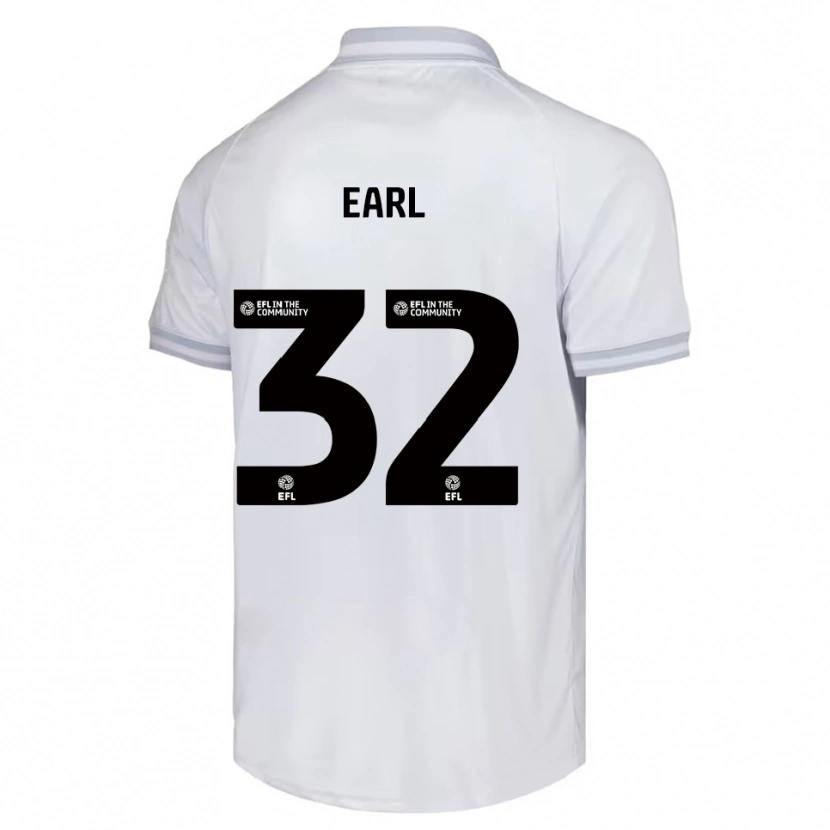 Danxen Homem Camisola Josh Earl #32 Branco Cinza Preto Alternativa 2025/26 Camisa Brasil