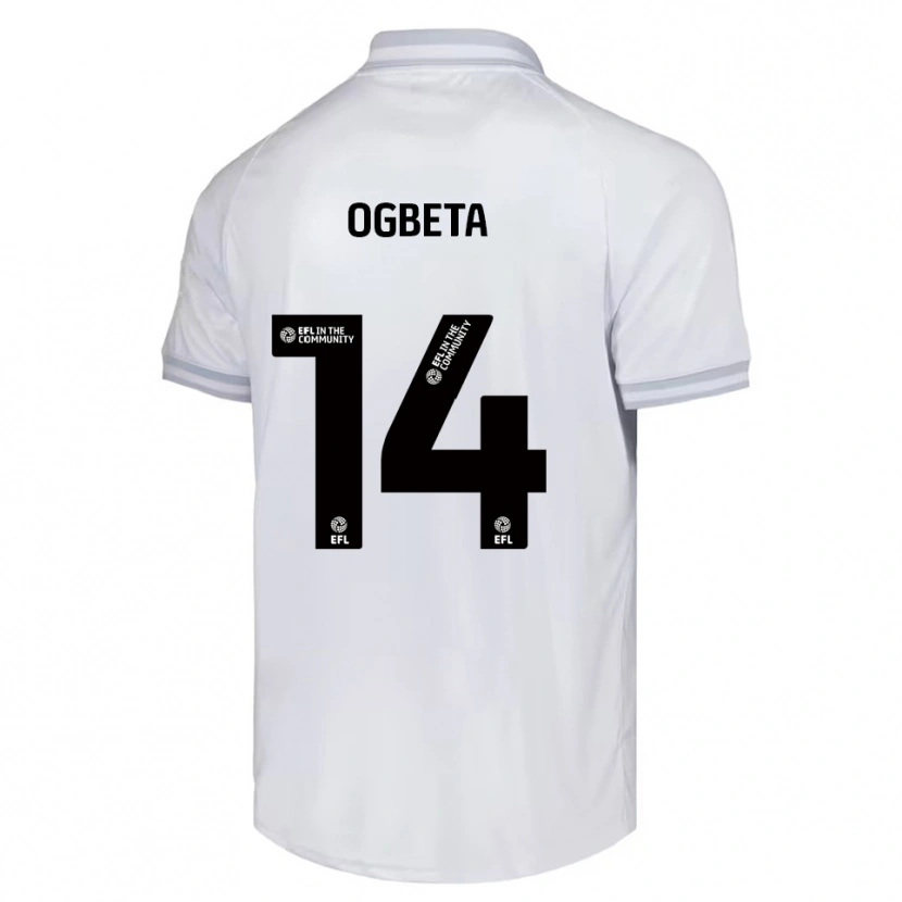 Danxen Homem Camisola Nathanael Ogbeta #14 Branco Cinza Preto Alternativa 2025/26 Camisa Brasil