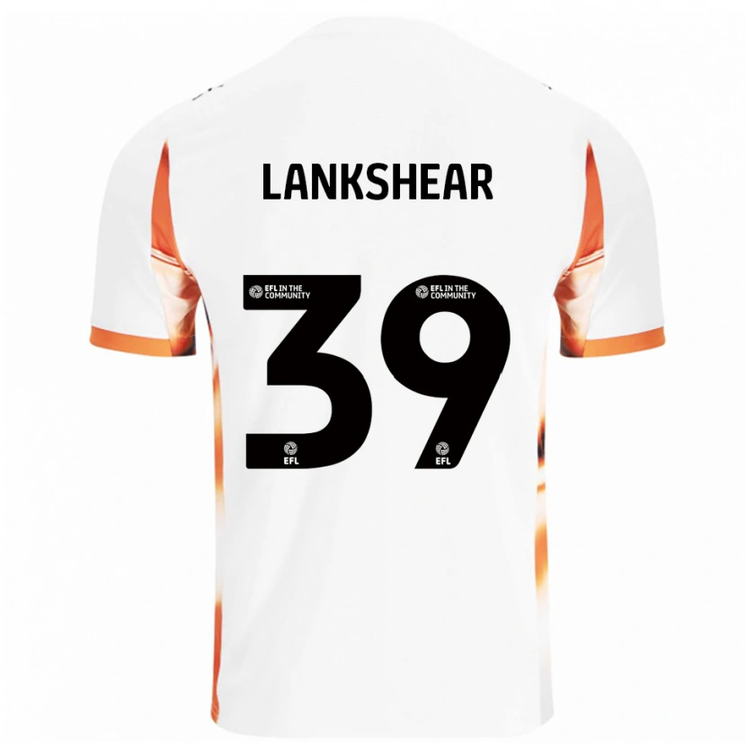 Danxen Homem Camisola Alex Lankshear #39 Branco Laranja Preto Alternativa 2025/26 Camisa Brasil