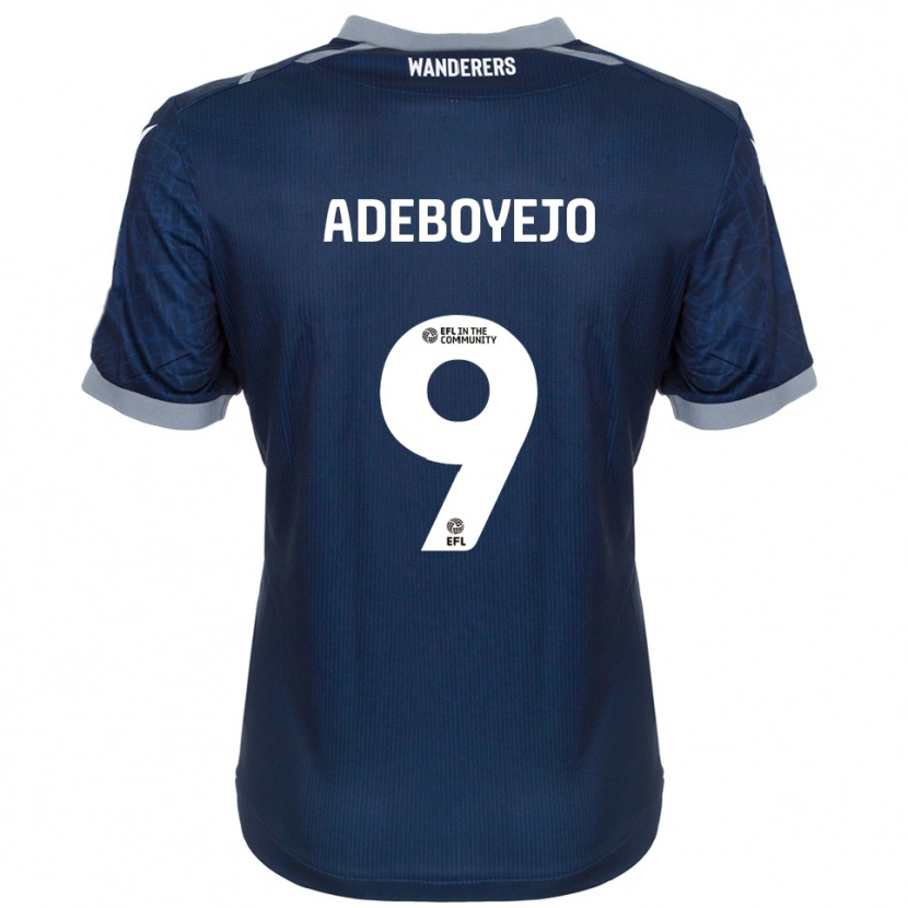 Danxen Homem Camisola Victor Adeboyejo #9 Azul Marinho Cinza Alternativa 2025/26 Camisa Brasil