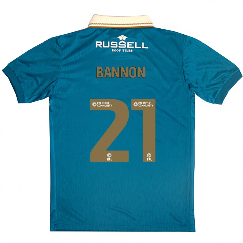 Danxen Homem Camisola Alex Bannon #21 Azul Celeste Branco Alternativa 2025/26 Camisa Brasil