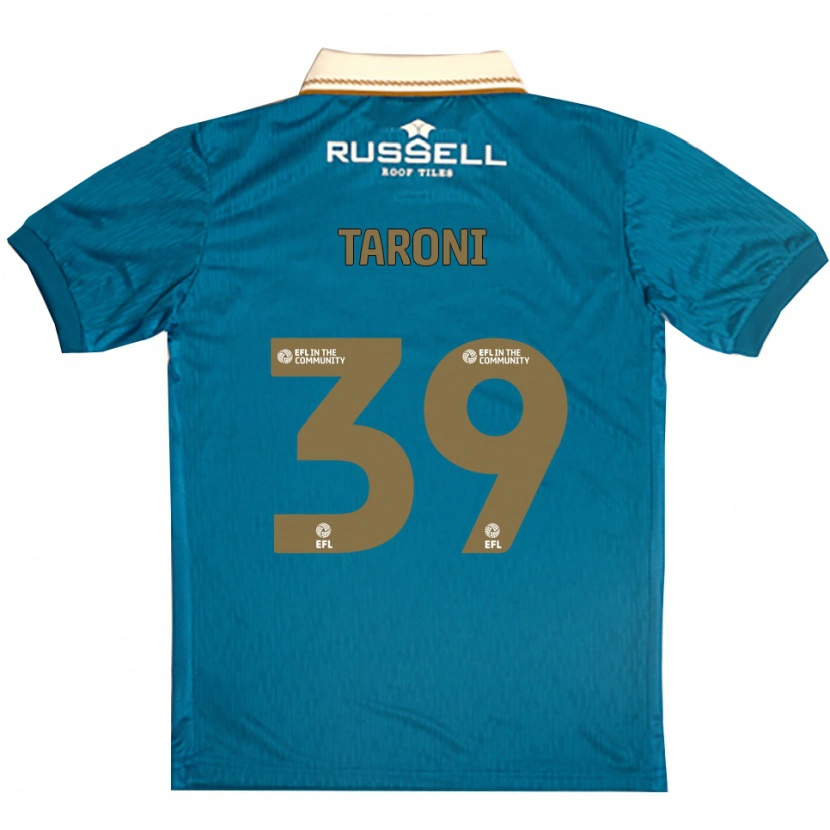 Danxen Homem Camisola Josh Taroni #39 Azul Celeste Branco Alternativa 2025/26 Camisa Brasil