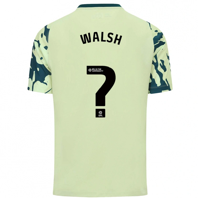Danxen Homem Camisola Oliver Walsh #0 Verde Escuro Alternativa 2025/26 Camisa Brasil