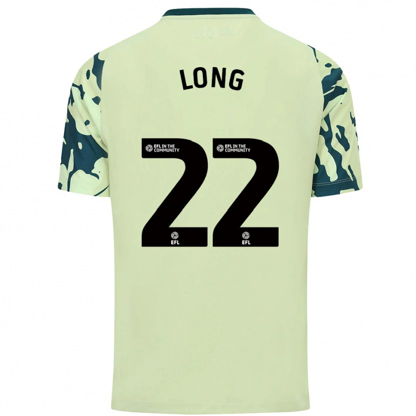 Danxen Homem Camisola Amy Long #22 Verde Escuro Alternativa 2025/26 Camisa Brasil