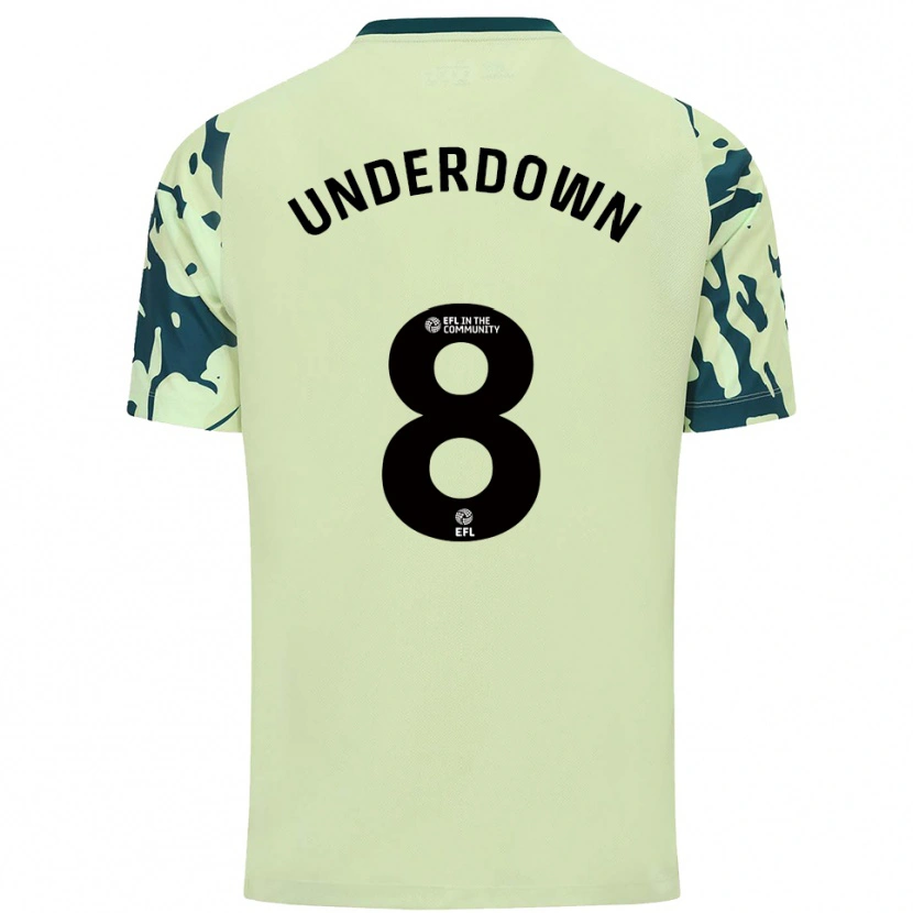 Danxen Homem Camisola Kanisha Underdown #8 Verde Escuro Alternativa 2025/26 Camisa Brasil