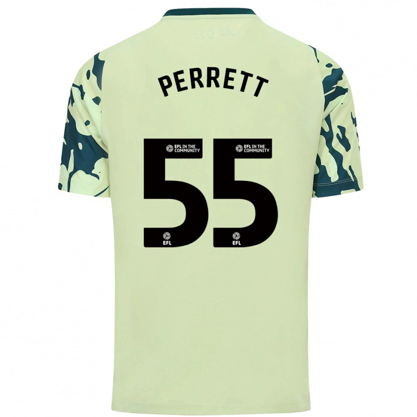Danxen Homem Camisola Troy Perrett #55 Verde Escuro Alternativa 2025/26 Camisa Brasil
