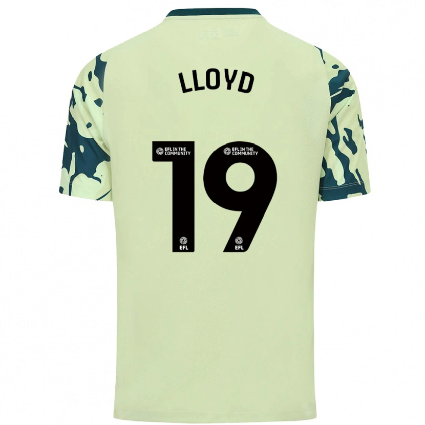 Danxen Homem Camisola Madison Lloyd #19 Verde Escuro Alternativa 2025/26 Camisa Brasil