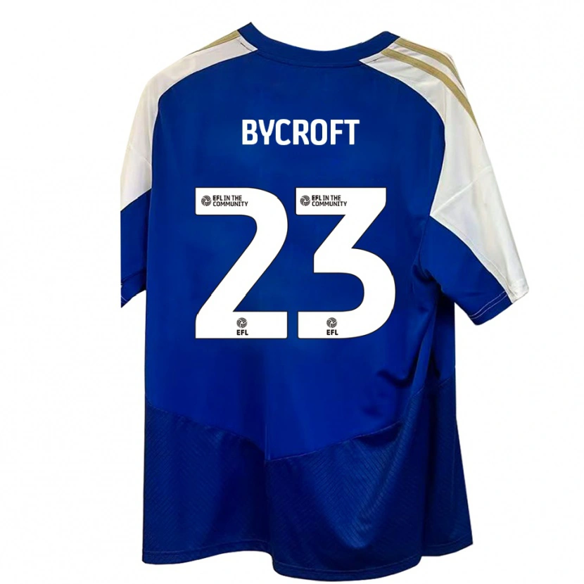 Danxen Homem Camisola Jack Bycroft #23 Azul Branco Dourado Alternativa 2025/26 Camisa Brasil