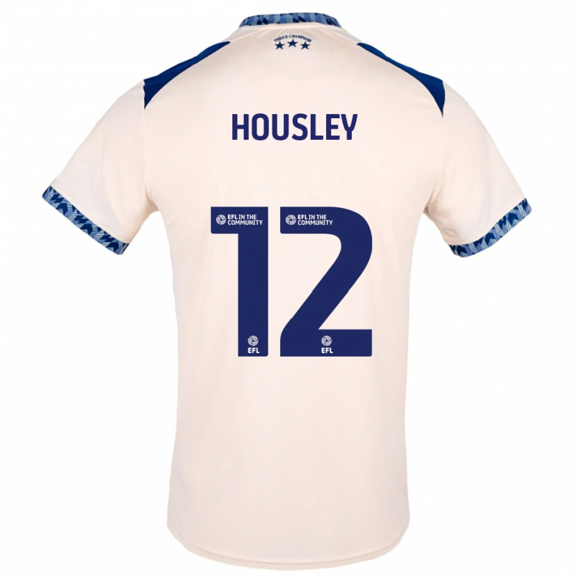 Danxen Homem Camisola Autumn Housley #12 Branco Sujo Azul Marinho Alternativa 2025/26 Camisa Brasil