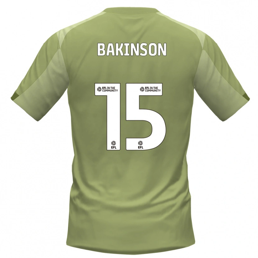 Danxen Homem Camisola Tyreeq Bakinson #15 Sálvia Champagne Alternativa 2025/26 Camisa Brasil