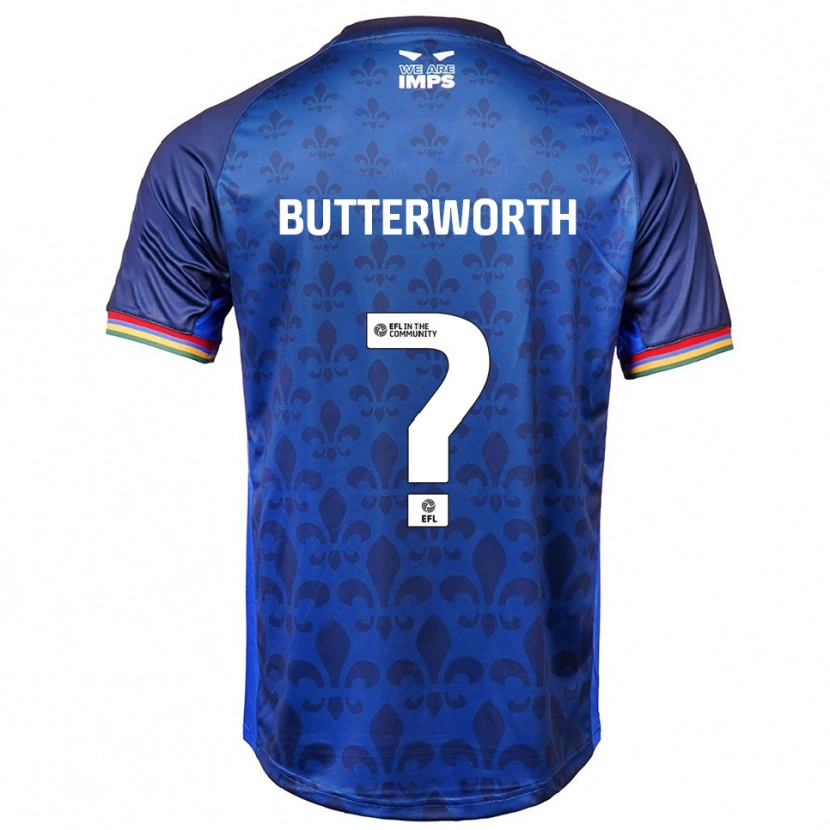Danxen Homem Camisola Lexie Butterworth #0 Azul Marinho Alternativa 2025/26 Camisa Brasil