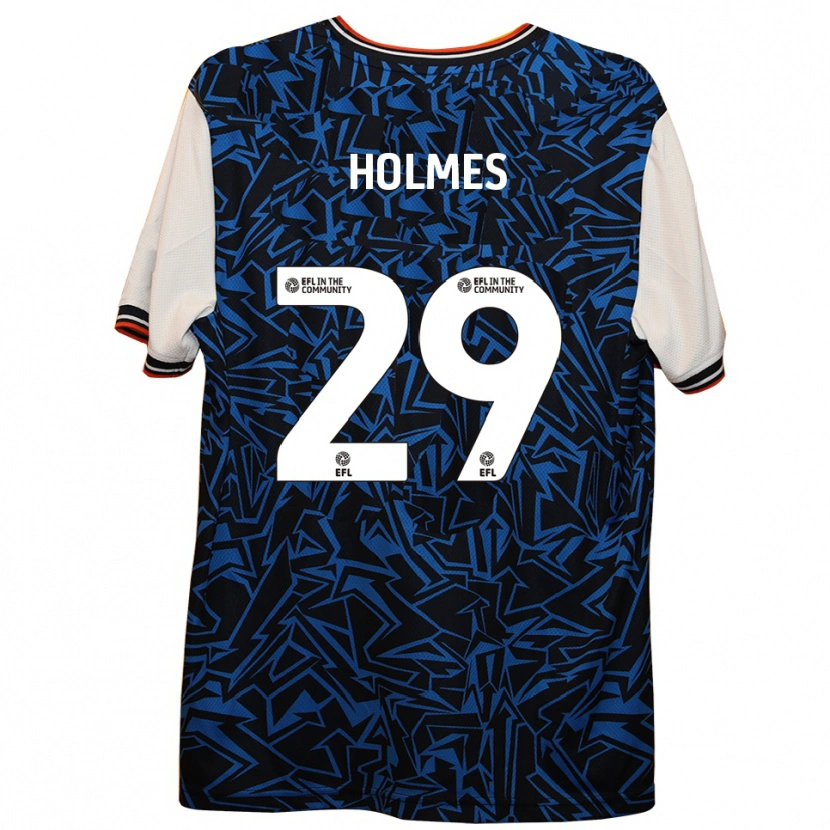 Danxen Homem Camisola Tom Holmes #29 Azul Preto Branco Alternativa 2025/26 Camisa Brasil