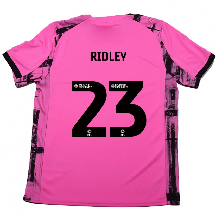 Danxen Homem Camisola Paige Ridley #23 Rosa Vermelho Preto Alternativa 2025/26 Camisa Brasil