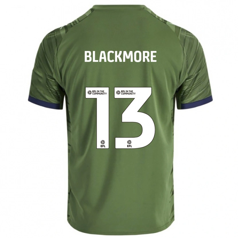 Danxen Homem Camisola Will Blackmore #13 Verde Branco Alternativa 2025/26 Camisa Brasil