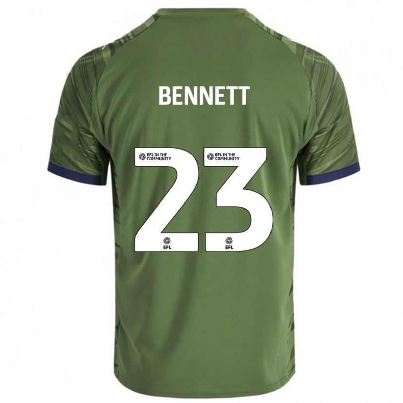 Danxen Homem Camisola Renai Bennett #23 Verde Branco Alternativa 2025/26 Camisa Brasil