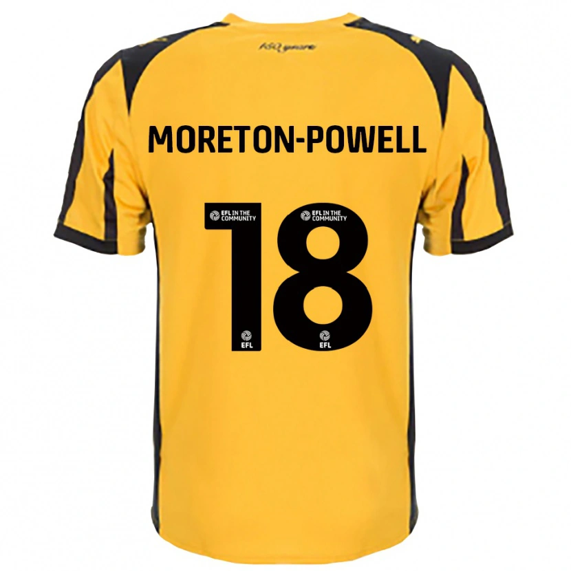 Danxen Homem Camisola Erin Moreton-Powell #18 Laranja Preto Alternativa 2025/26 Camisa Brasil