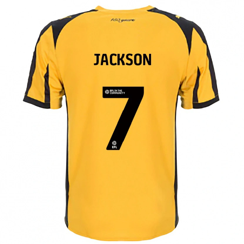 Danxen Homem Camisola Lily Jackson #7 Laranja Preto Alternativa 2025/26 Camisa Brasil