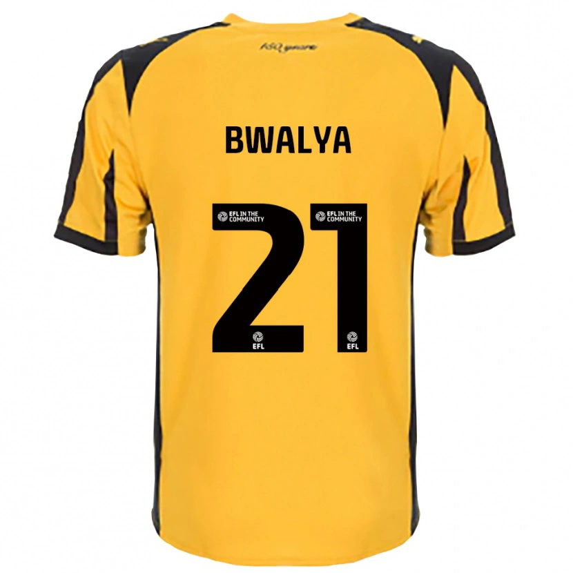 Danxen Homem Camisola Sophie Bwalya #21 Laranja Preto Alternativa 2025/26 Camisa Brasil