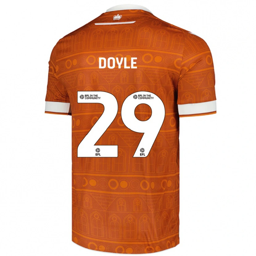 Danxen Homem Camisola Kamari Doyle #29 Laranja Branco Alternativa 2025/26 Camisa Brasil