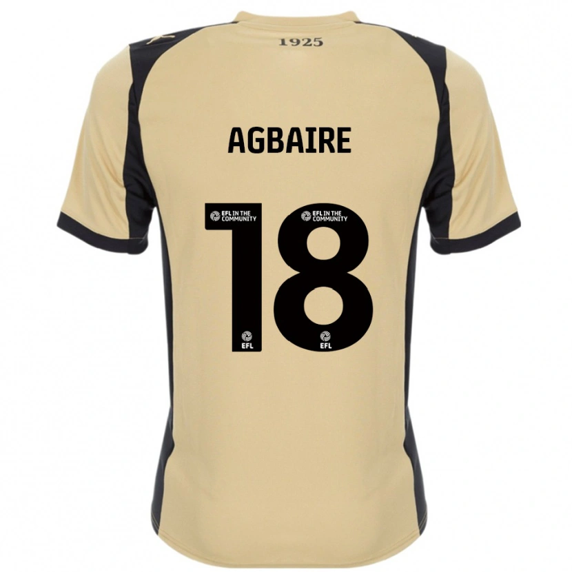 Danxen Homem Camisola Lenny Agbaire #18 Dourado Preto Alternativa 2025/26 Camisa Brasil