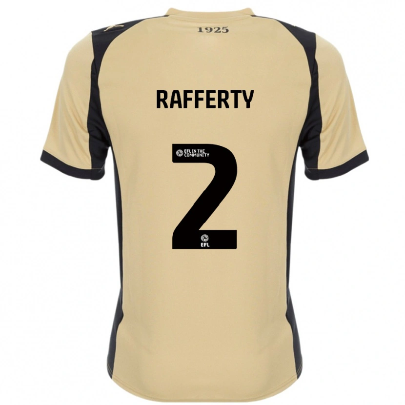 Danxen Homem Camisola Joe Rafferty #2 Dourado Preto Alternativa 2025/26 Camisa Brasil