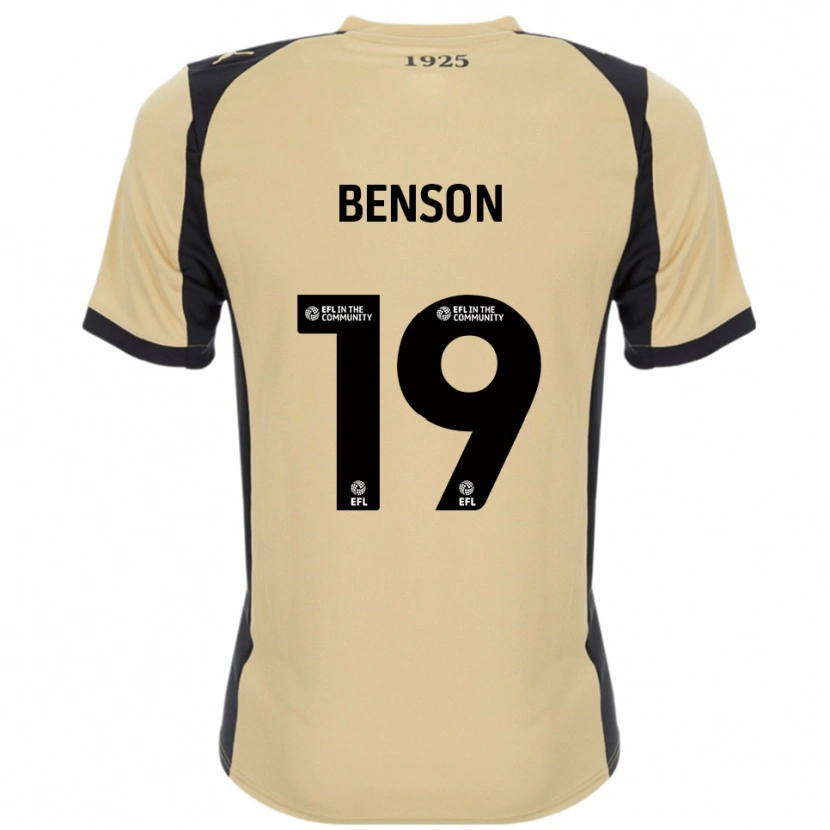 Danxen Homem Camisola Josh Benson #19 Dourado Preto Alternativa 2025/26 Camisa Brasil