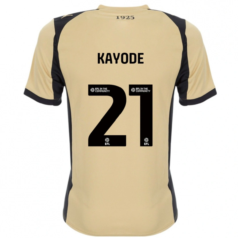 Danxen Homem Camisola Joshua Kayode #21 Dourado Preto Alternativa 2025/26 Camisa Brasil