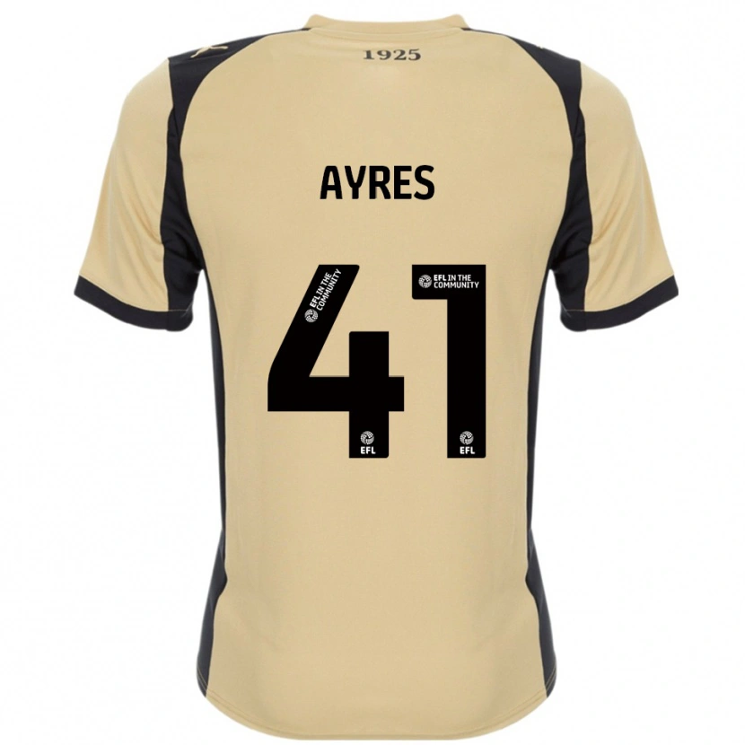 Danxen Homem Camisola Josh Ayres #41 Dourado Preto Alternativa 2025/26 Camisa Brasil