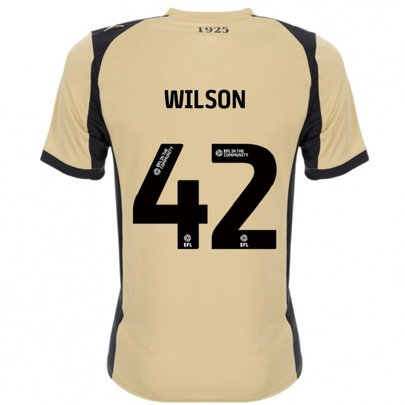 Danxen Homem Camisola Reece Wilson #42 Dourado Preto Alternativa 2025/26 Camisa Brasil