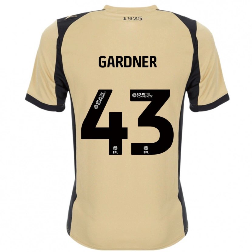 Danxen Homem Camisola Dean Gardner #43 Dourado Preto Alternativa 2025/26 Camisa Brasil