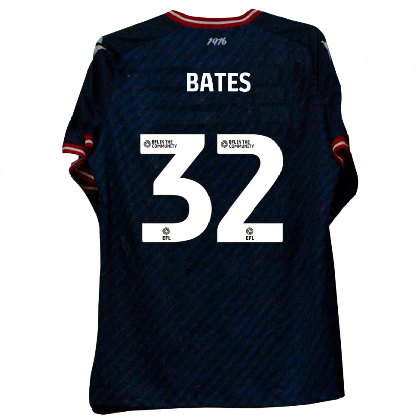 Danxen Homem Camisola Ellis Bates #32 Azul Marinho Vermelho Alternativa 2025/26 Camisa Brasil