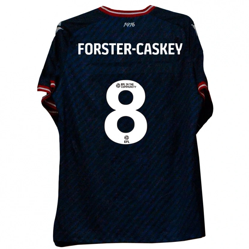 Danxen Homem Camisola Jake Forster-Caskey #8 Azul Marinho Vermelho Alternativa 2025/26 Camisa Brasil