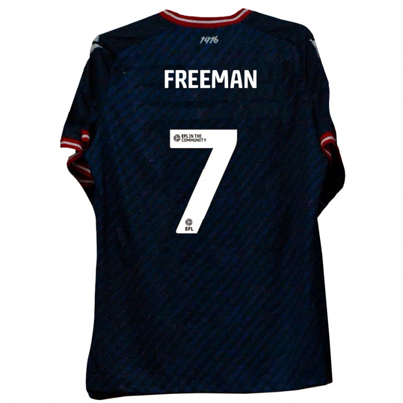 Danxen Homem Camisola Nick Freeman #7 Azul Marinho Vermelho Alternativa 2025/26 Camisa Brasil