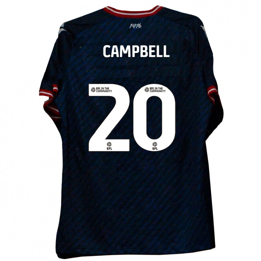 Danxen Homem Camisola Chem Campbell #20 Azul Marinho Vermelho Alternativa 2025/26 Camisa Brasil