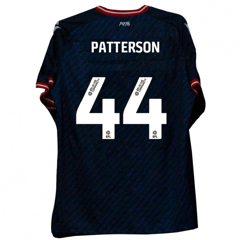 Danxen Homem Camisola Phoenix Patterson #44 Azul Marinho Vermelho Alternativa 2025/26 Camisa Brasil