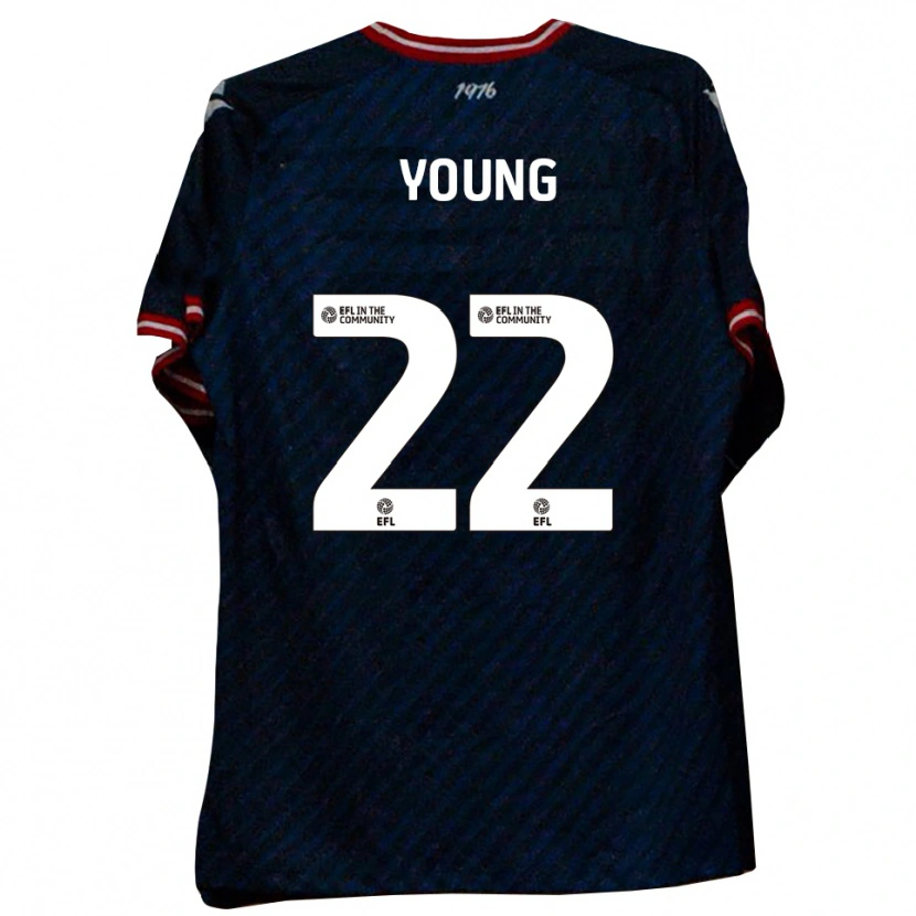 Danxen Homem Camisola Jake Young #22 Azul Marinho Vermelho Alternativa 2025/26 Camisa Brasil
