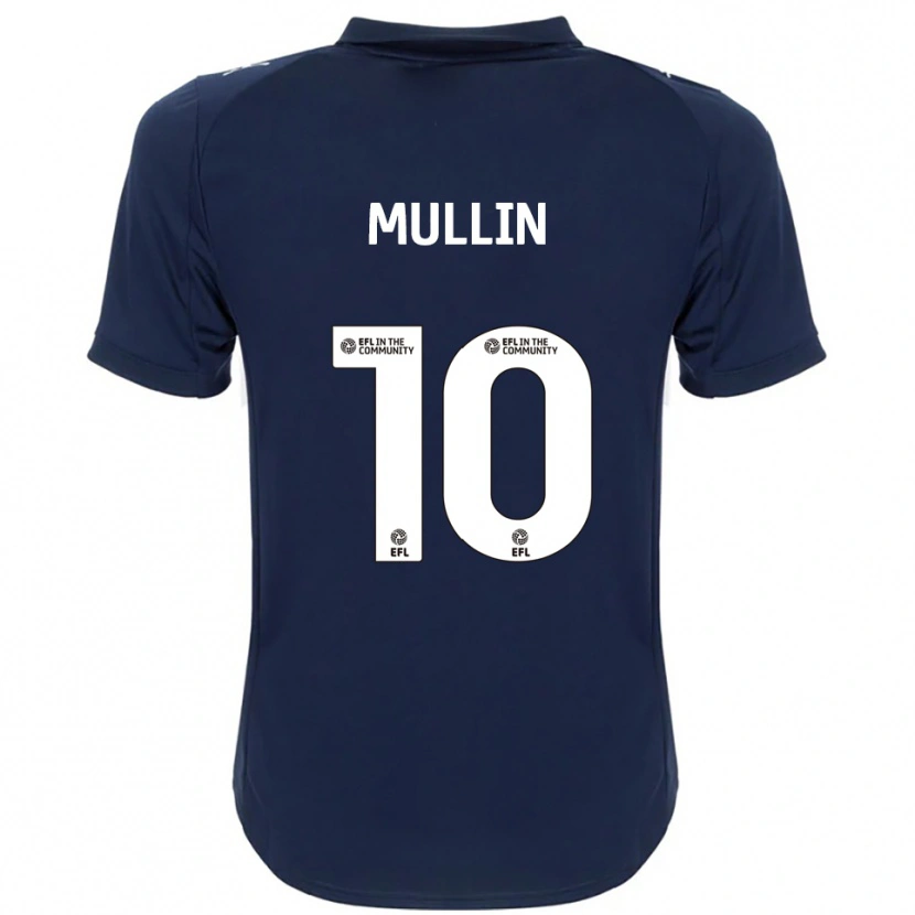 Danxen Homem Camisola Paul Mullin #10 Azul Marinho Branco Alternativa 2025/26 Camisa Brasil